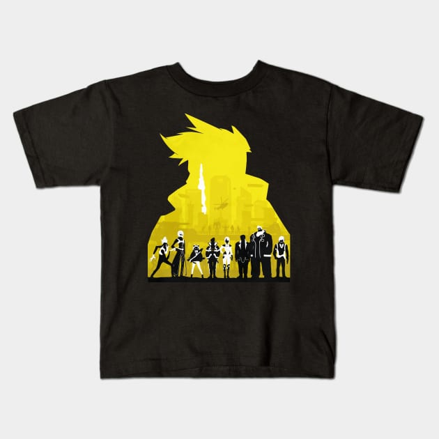 Cyberpunk Edgerunners Kids T-Shirt by Ninja banana